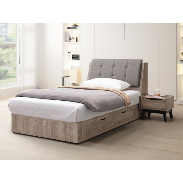 波爾多床頭箱 3.5尺5尺 床頭枕設計 插座設計