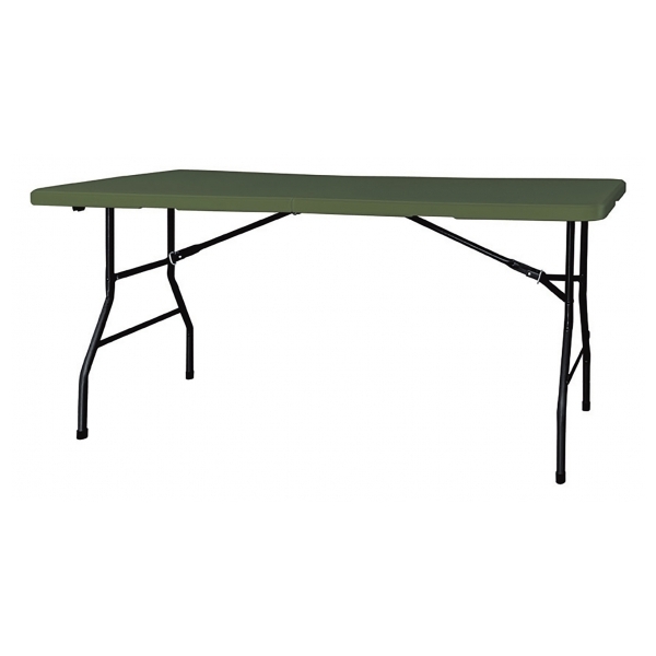 攜帶式環保會議桌墨綠色6x2.5尺