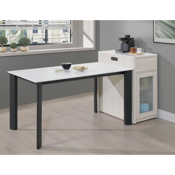 達納1.5x2.7尺岩板桌邊櫃