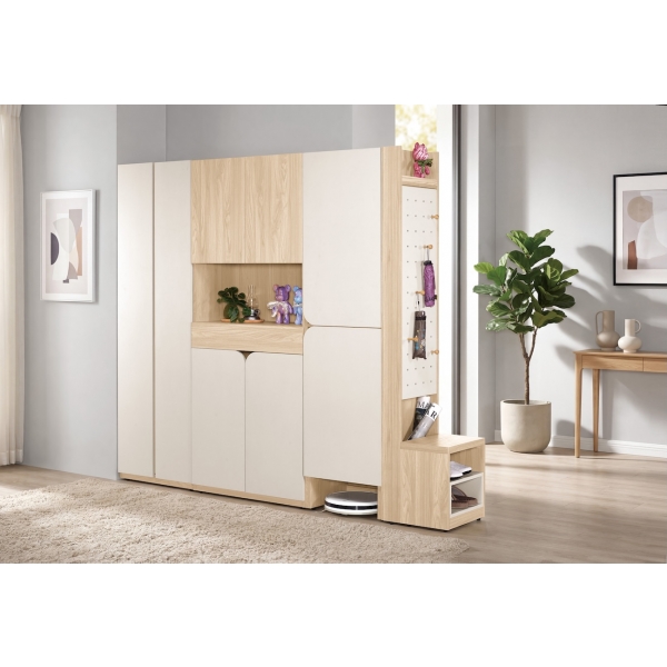 艾瑞爾玄關組合鞋櫃 掃地機收納櫃