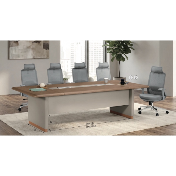 柏莉娜8尺會議桌