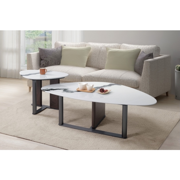 克拉斯石面大茶几 小茶几