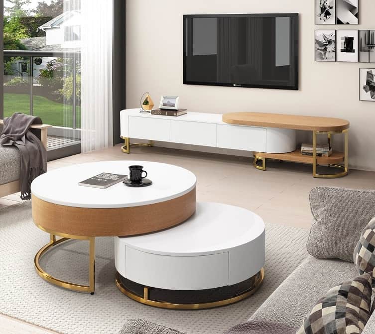 艾斯特升降功能茶几組