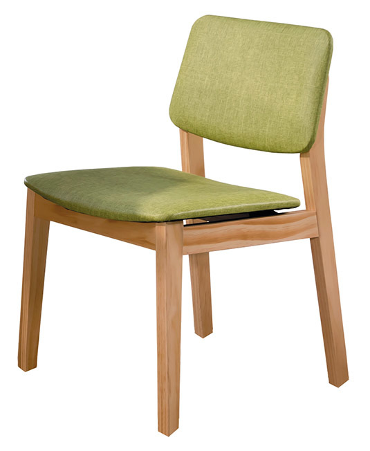 希芙5尺雙色全實木餐桌 史蒂夫原木亞麻皮餐椅