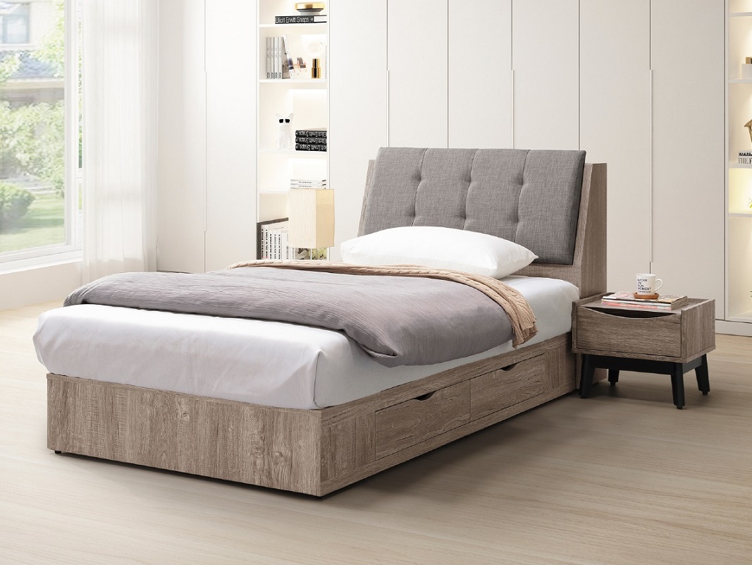 波爾多床頭箱 3.5尺5尺6尺 床頭枕設計 插座設計