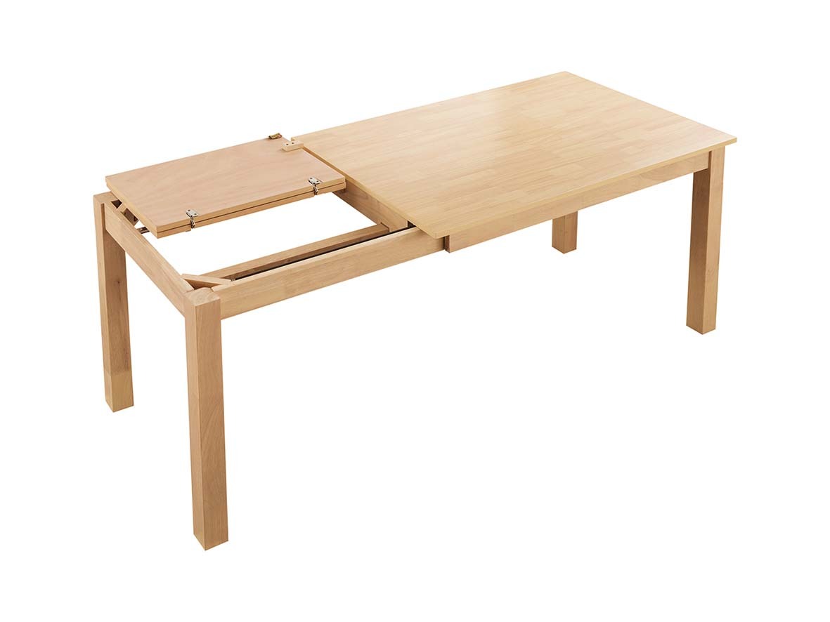 艾斯原木全實木6尺拉合餐桌 溫斯頓餐椅