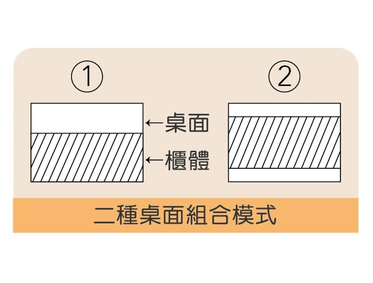 雨果2.7尺吧台桌 原切