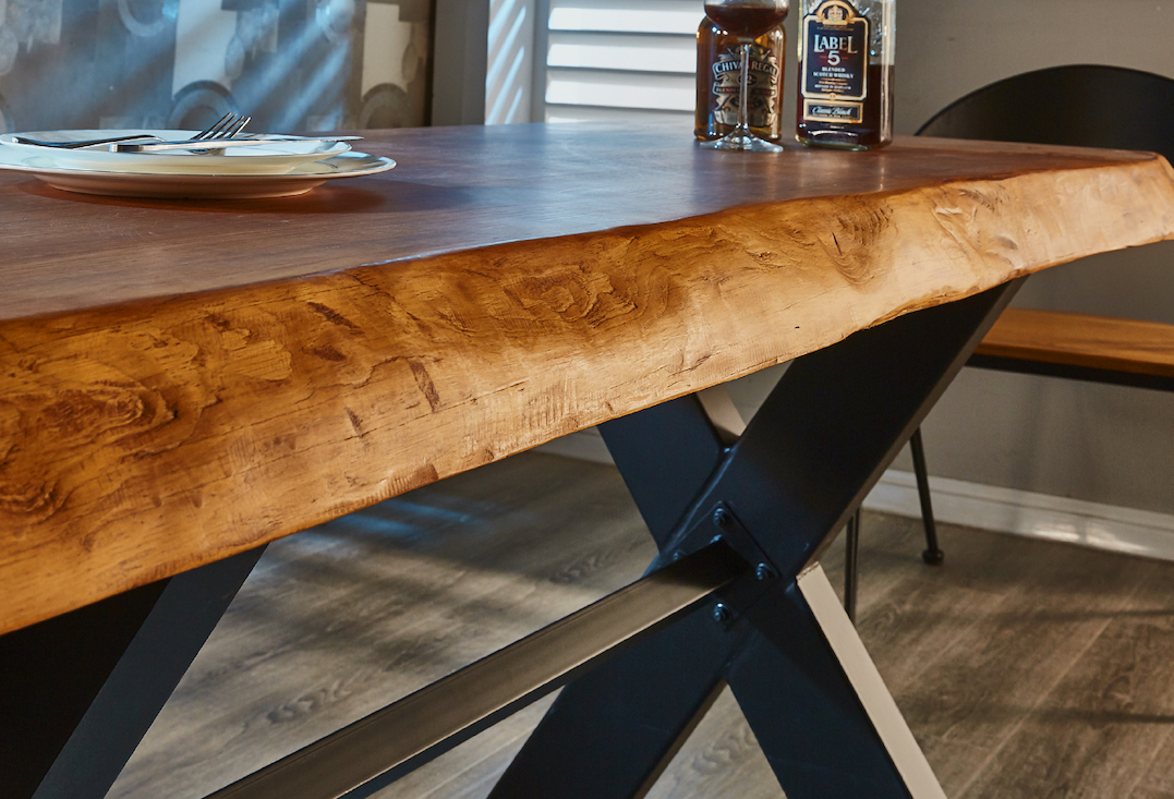 強森6.6尺實木餐桌