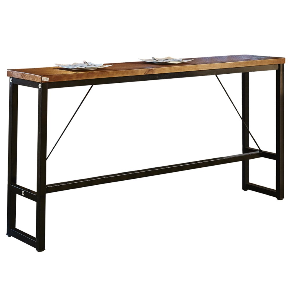 泰爾實木吧台桌 4.6尺6.6尺