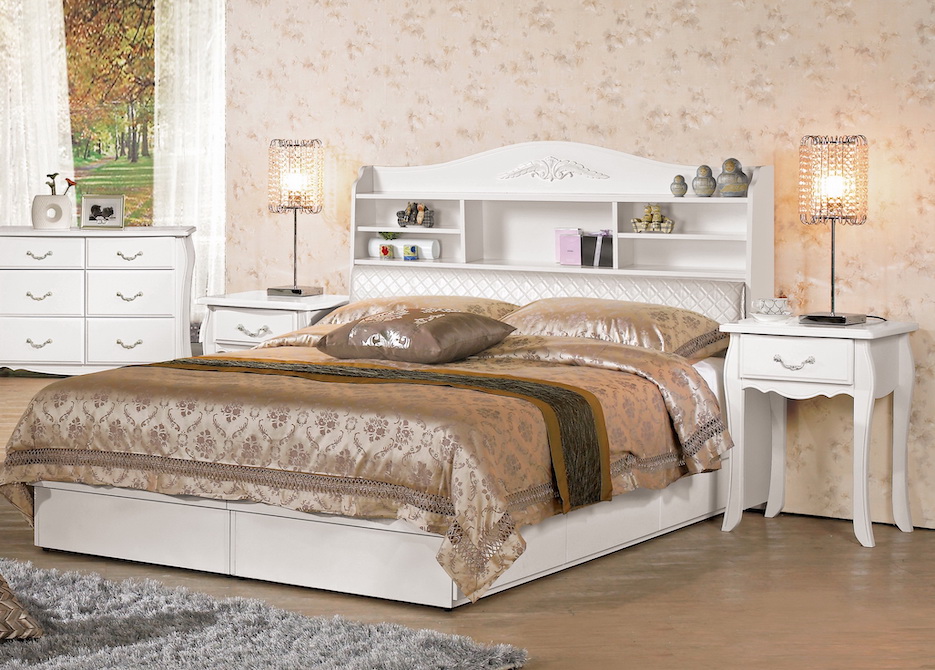 仙朵拉床頭箱 3.5尺5尺 床頭枕設計