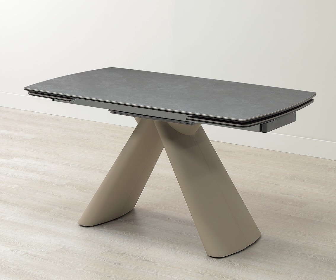 菲爾德6.6尺複合陶板伸縮餐桌 西恩斯休閒椅