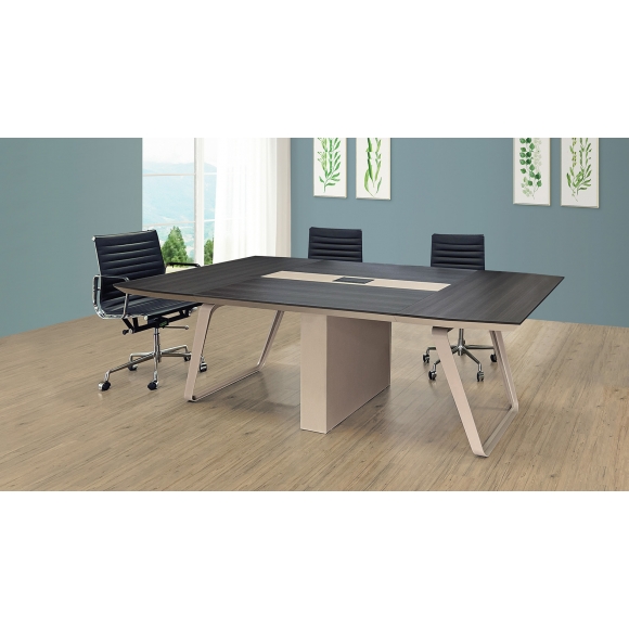 馬汀雙色會議桌 9.3尺