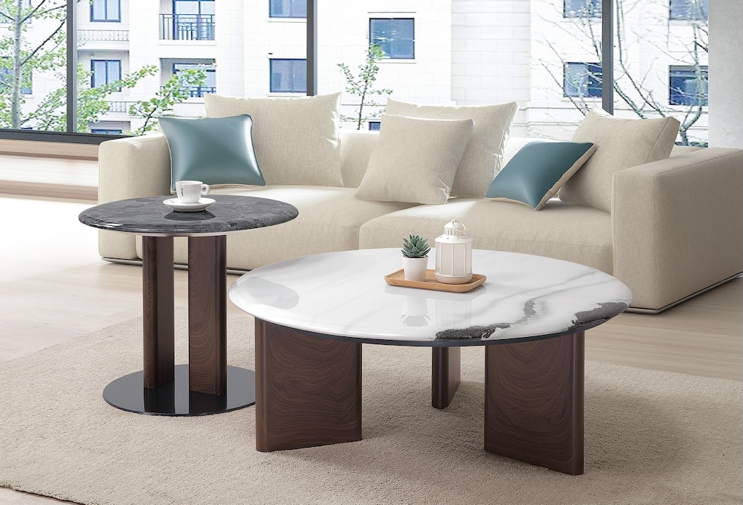 德里奧石面大茶几 小茶几