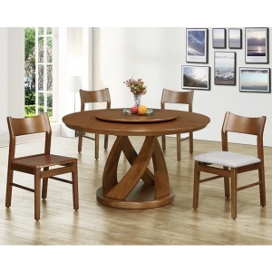 萊納全實木餐桌 5尺6尺 餐椅長凳