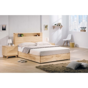 哥本哈根實木布面床頭片5尺6尺 床頭枕設計