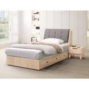 赫拉床頭箱 5尺6尺 插座設計 床頭枕設計