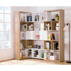 雨果組合書櫃 2.5尺二門2尺開放