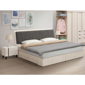 布朗克斯床頭箱 3.5尺5尺6尺 床頭枕設計