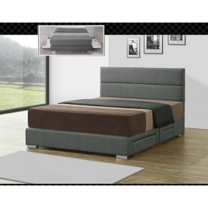 米蘭床頭箱 5尺6尺 床頭枕設計
