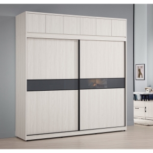 蘿克斯8尺拉門衣櫃 被櫃設計 自選內裝組合