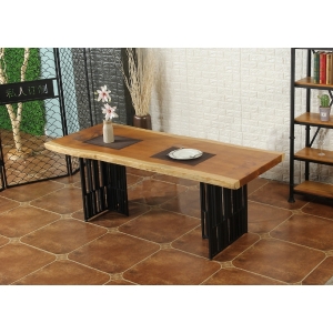 絲帕4.3尺A級松木實木餐桌 布蘭登栓木餐椅